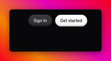 Sign in or Get started buttons on the Migma homepage