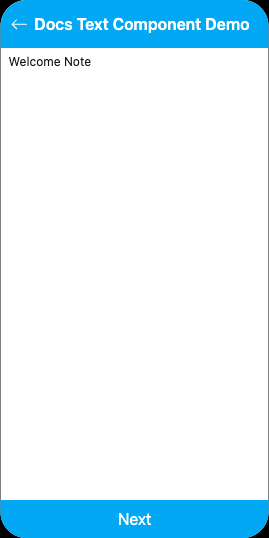 View component on mobile