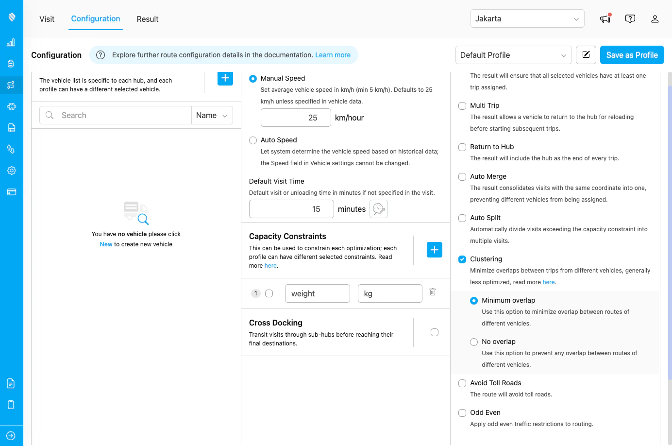 Clustering Configuration