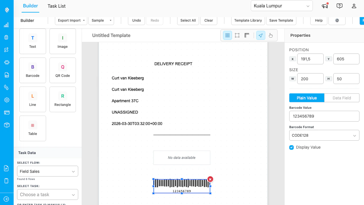 Invoice Generator Builder