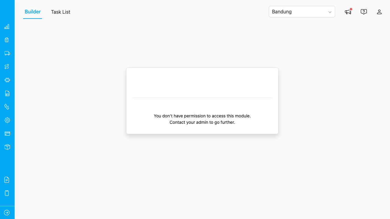 No access page