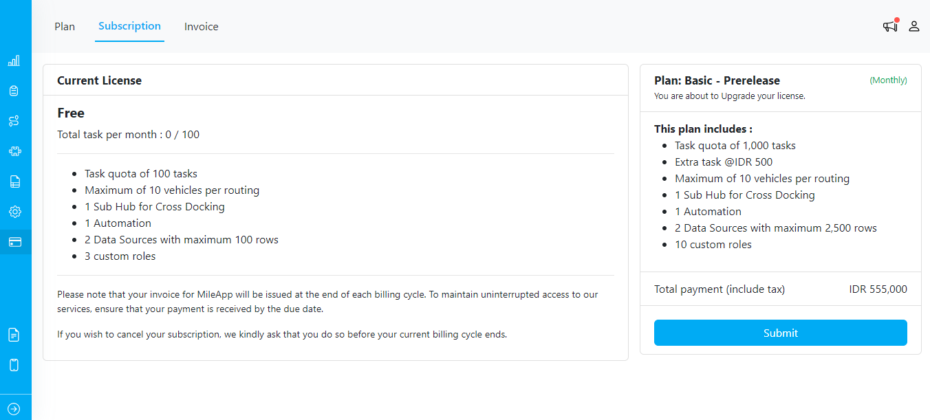 Subscription Confirmation