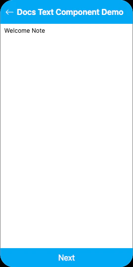 View component on mobile