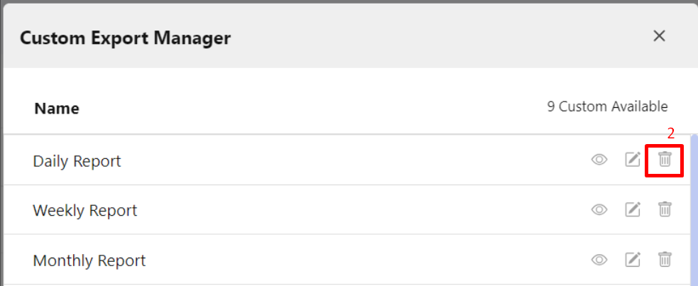 Popup Confirmation Delete Display