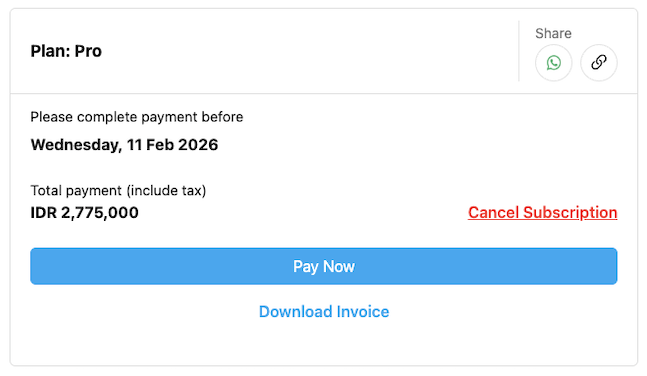IDR Subscription Page