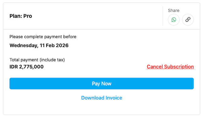 IDR Subscription Page