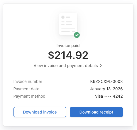 USD Payment Success