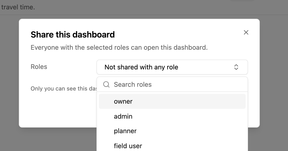 Share this dashboard