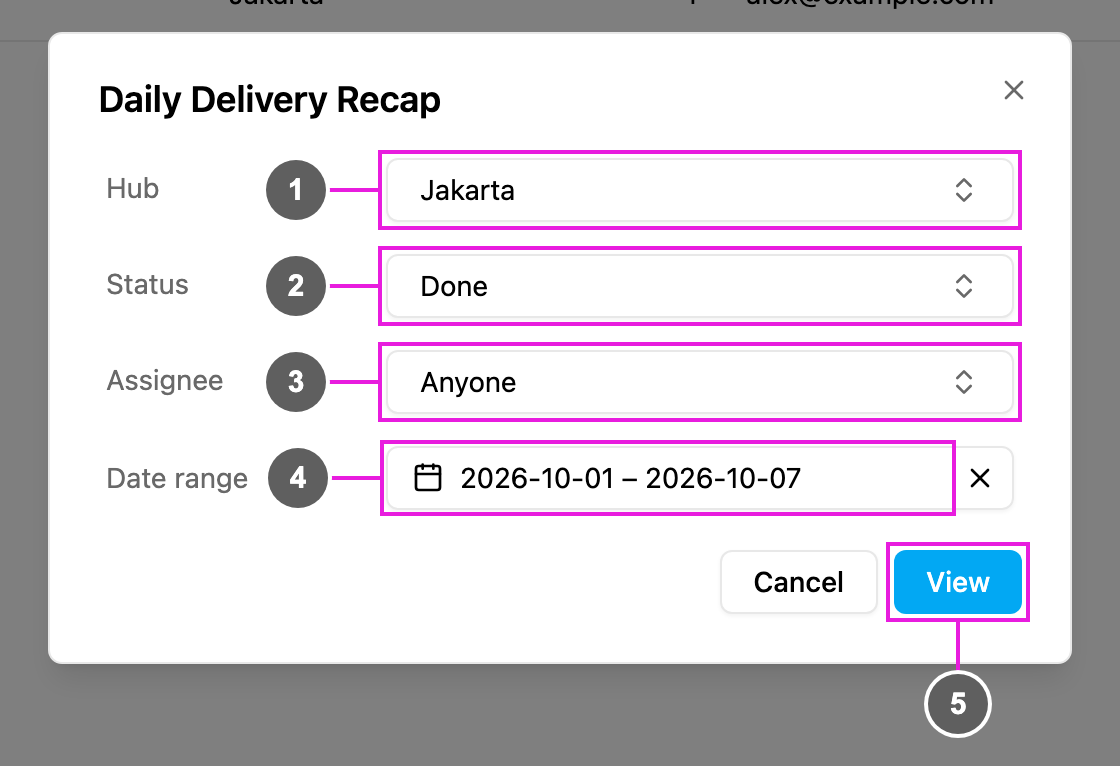 Run a report