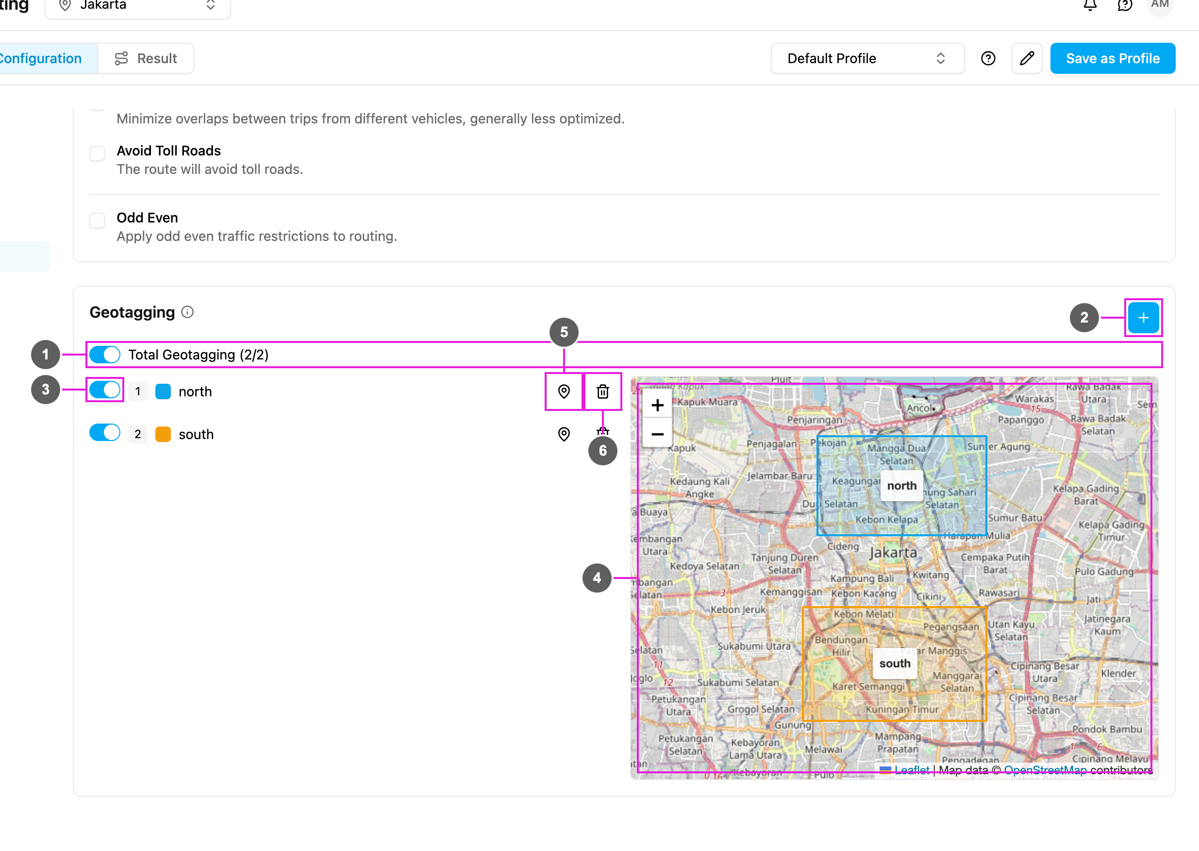 Geotagging