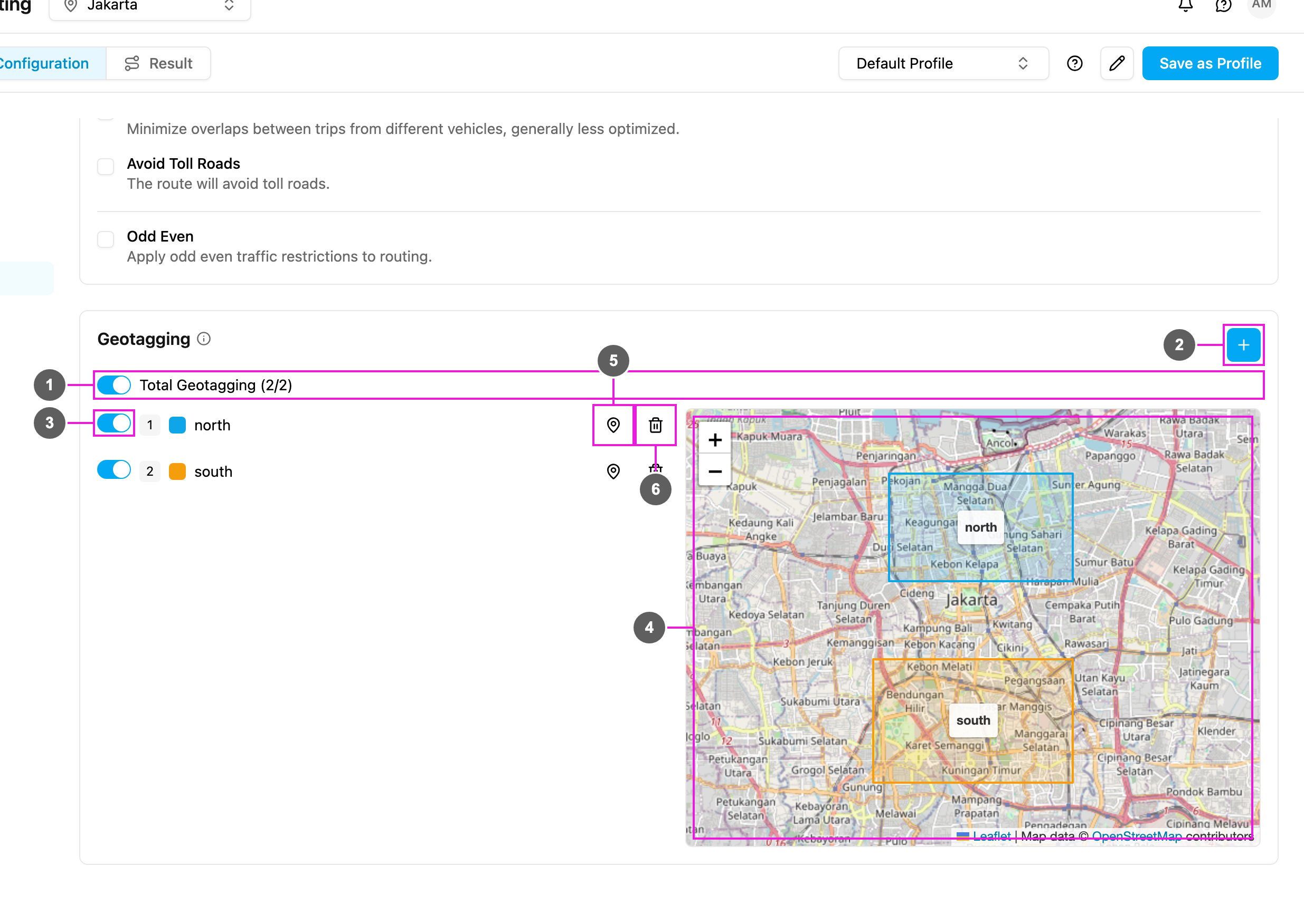 Geotagging