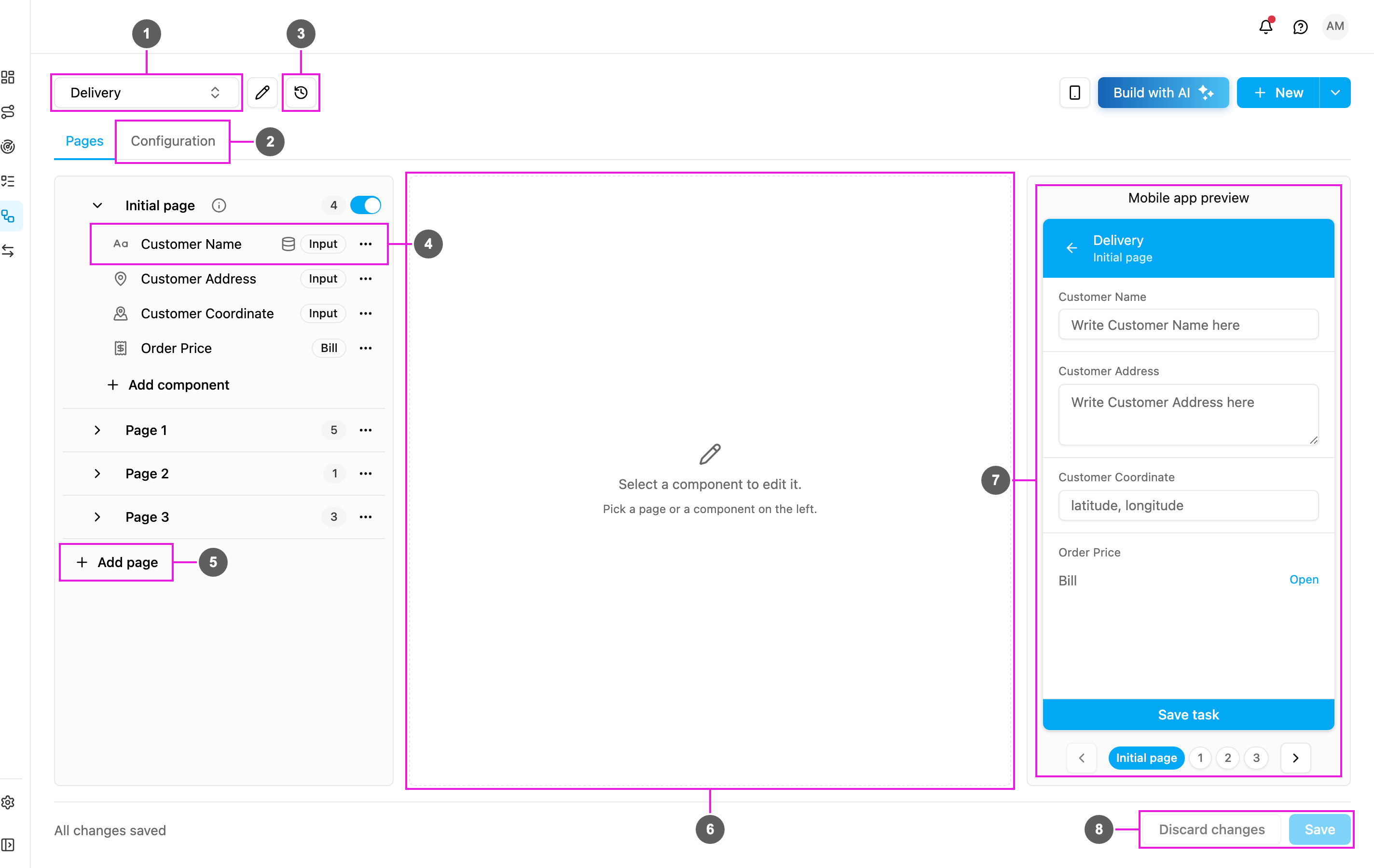 Task type builder