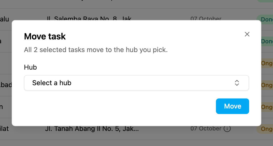 Move task