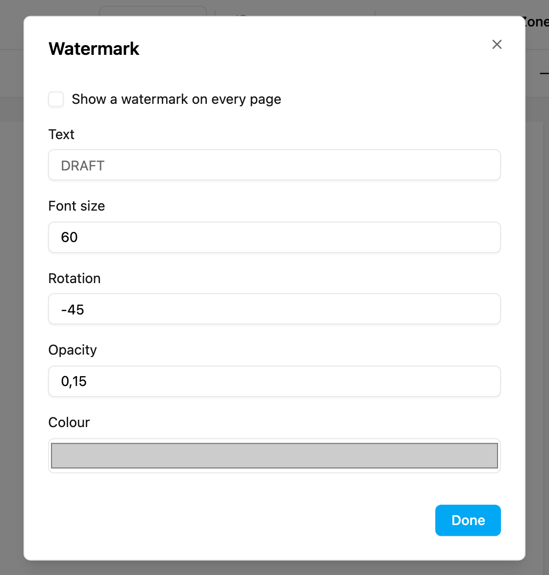 Watermark