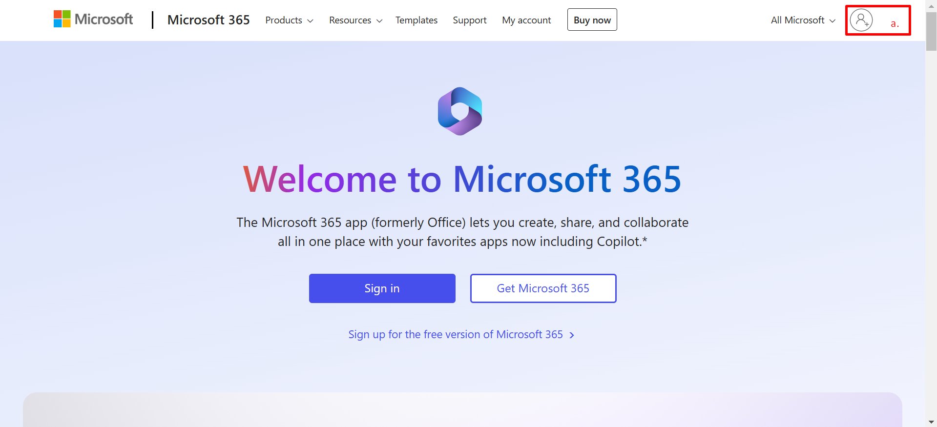 Office portal login