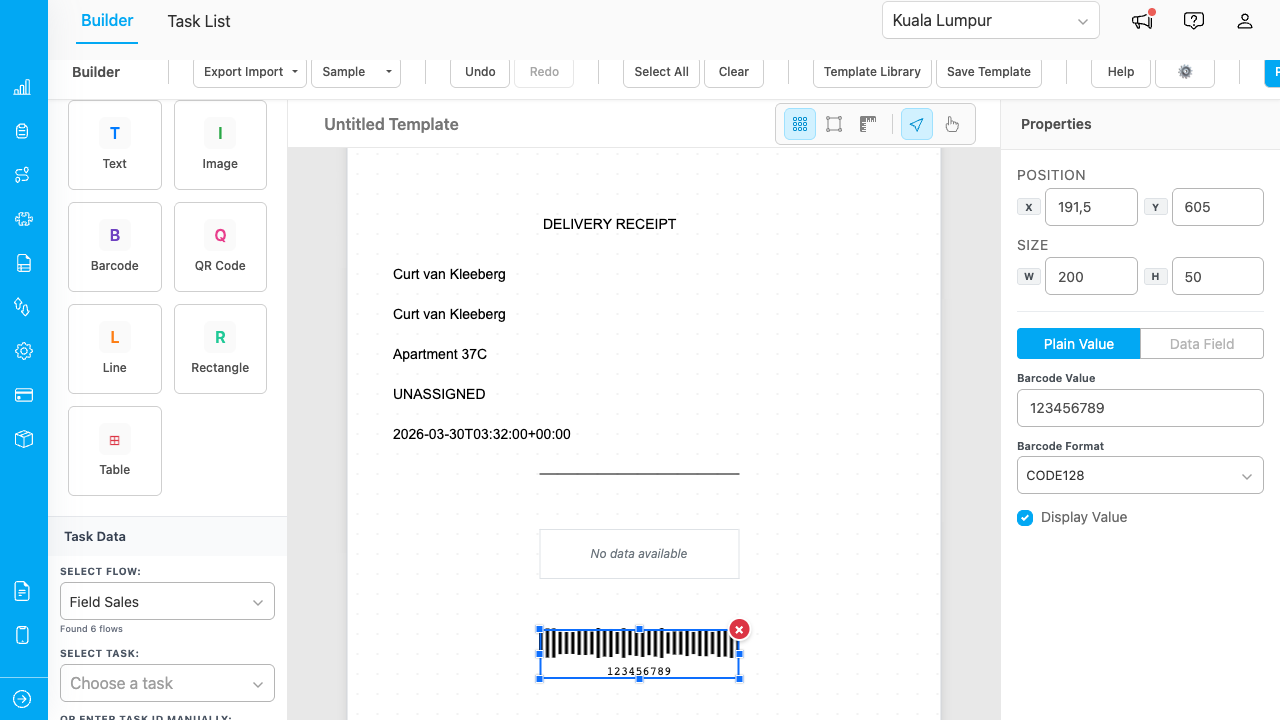 Invoice Generator Builder