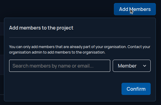 Adding Members