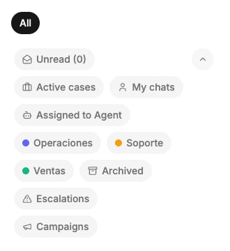 Presets del chat