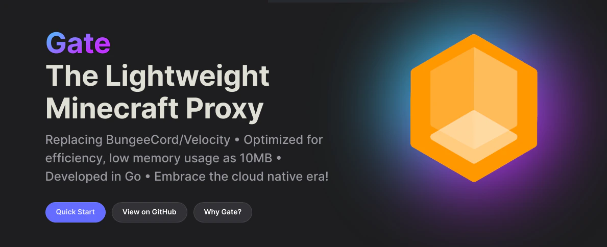 Gate Minecraft Proxy Architecture