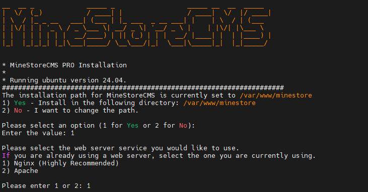 Installer Screenshot