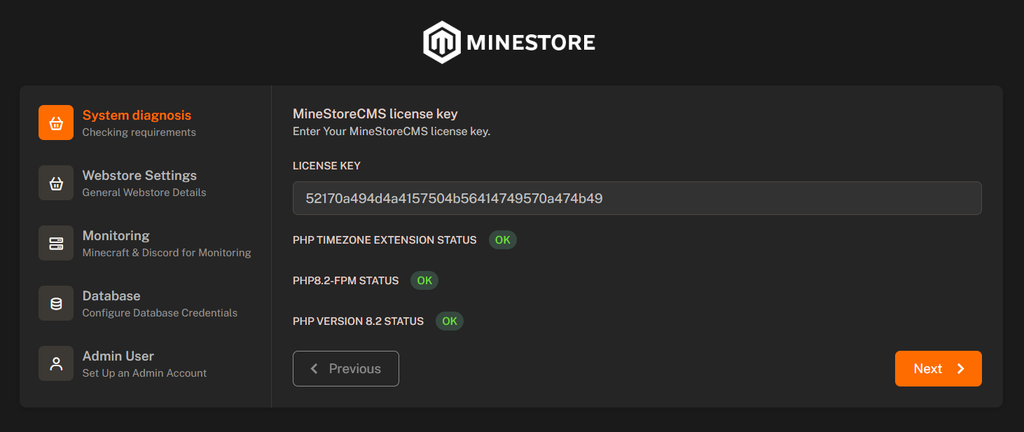 Step 1 - Diagnostic Check