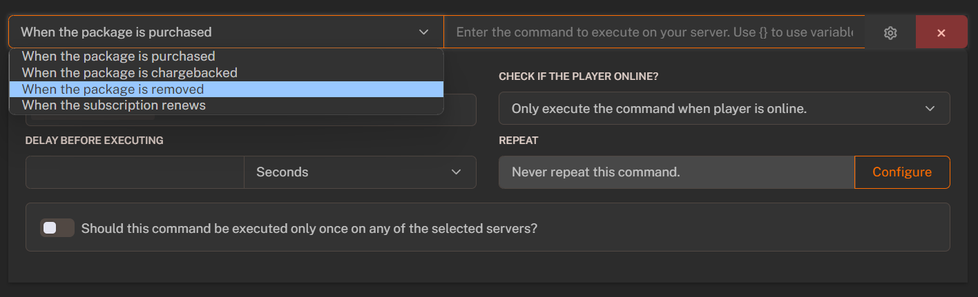 Subscription Package