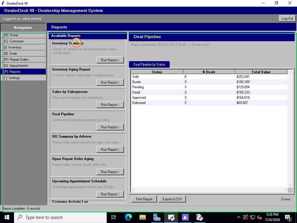 A replay frame annotated by the MCP: the green box is the screen region the analysis saw change, the orange marker is the click it inferred from the video.
