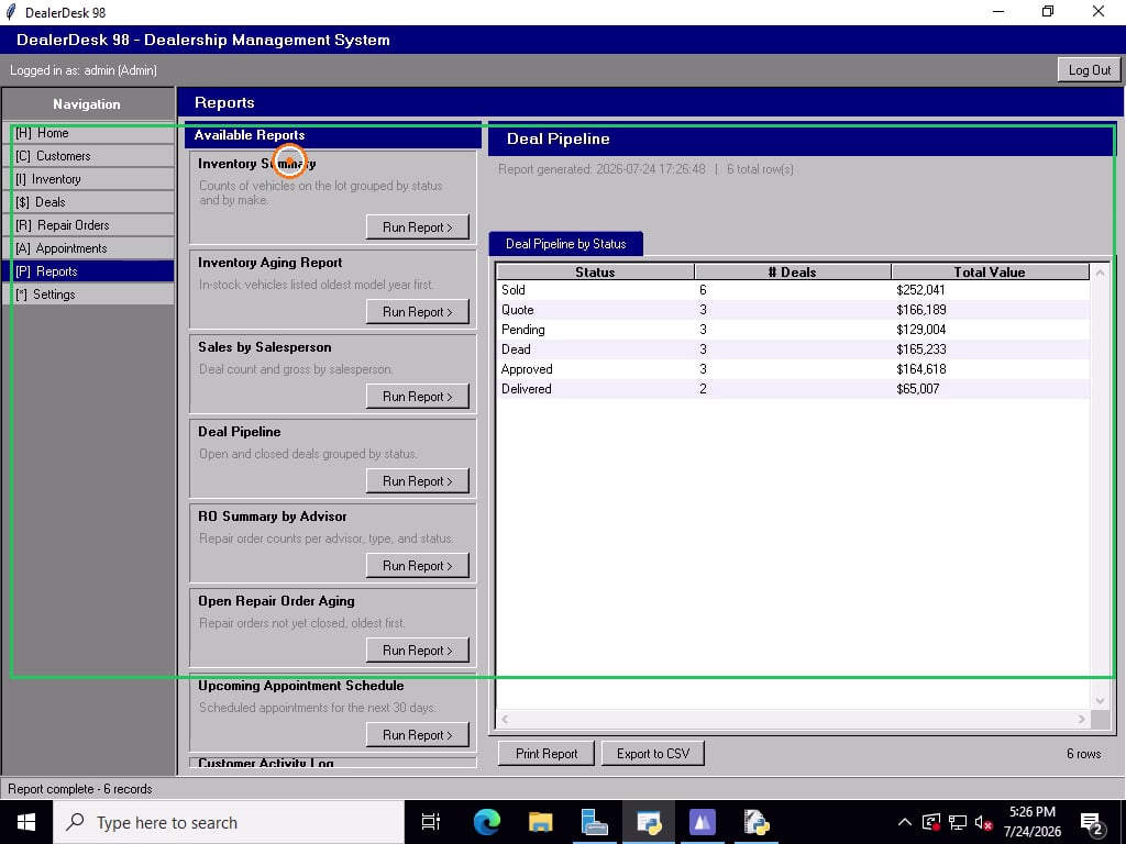A replay frame annotated by the MCP: the green box is the screen region the analysis saw change, the orange marker is the click it inferred from the video.