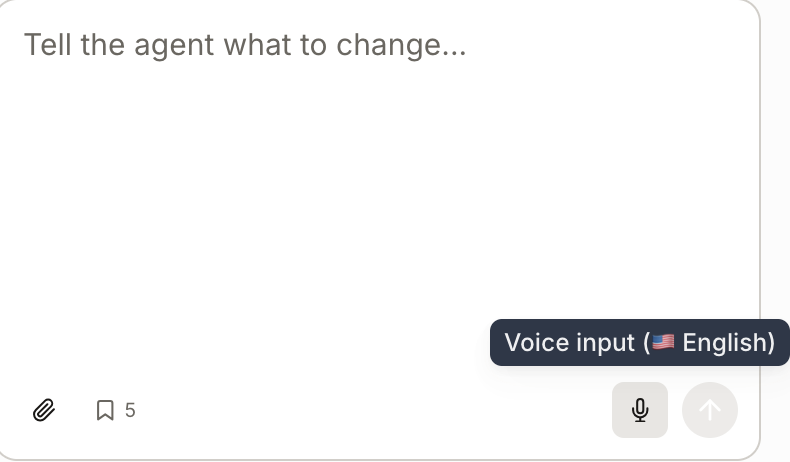 Voice Input Mic 1