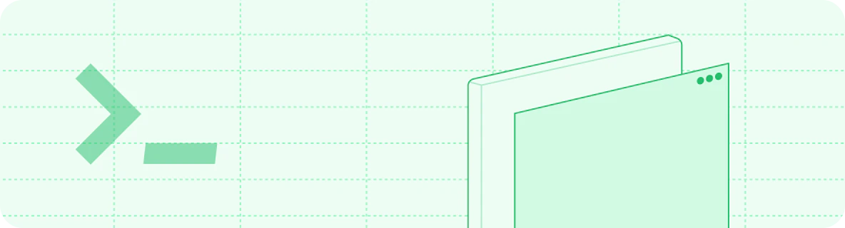 代表 CLI 的装饰图形。