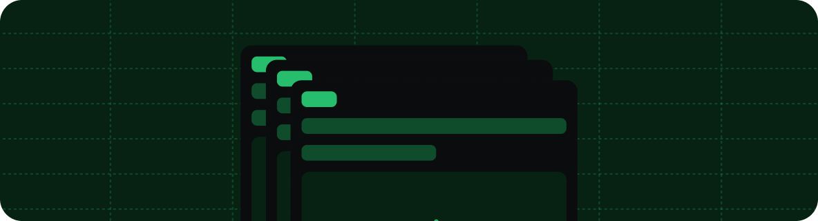 Decorative graphic of pages.