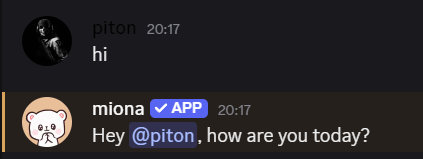 Auto Responders - Miona Docs