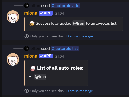 Example Auto Role