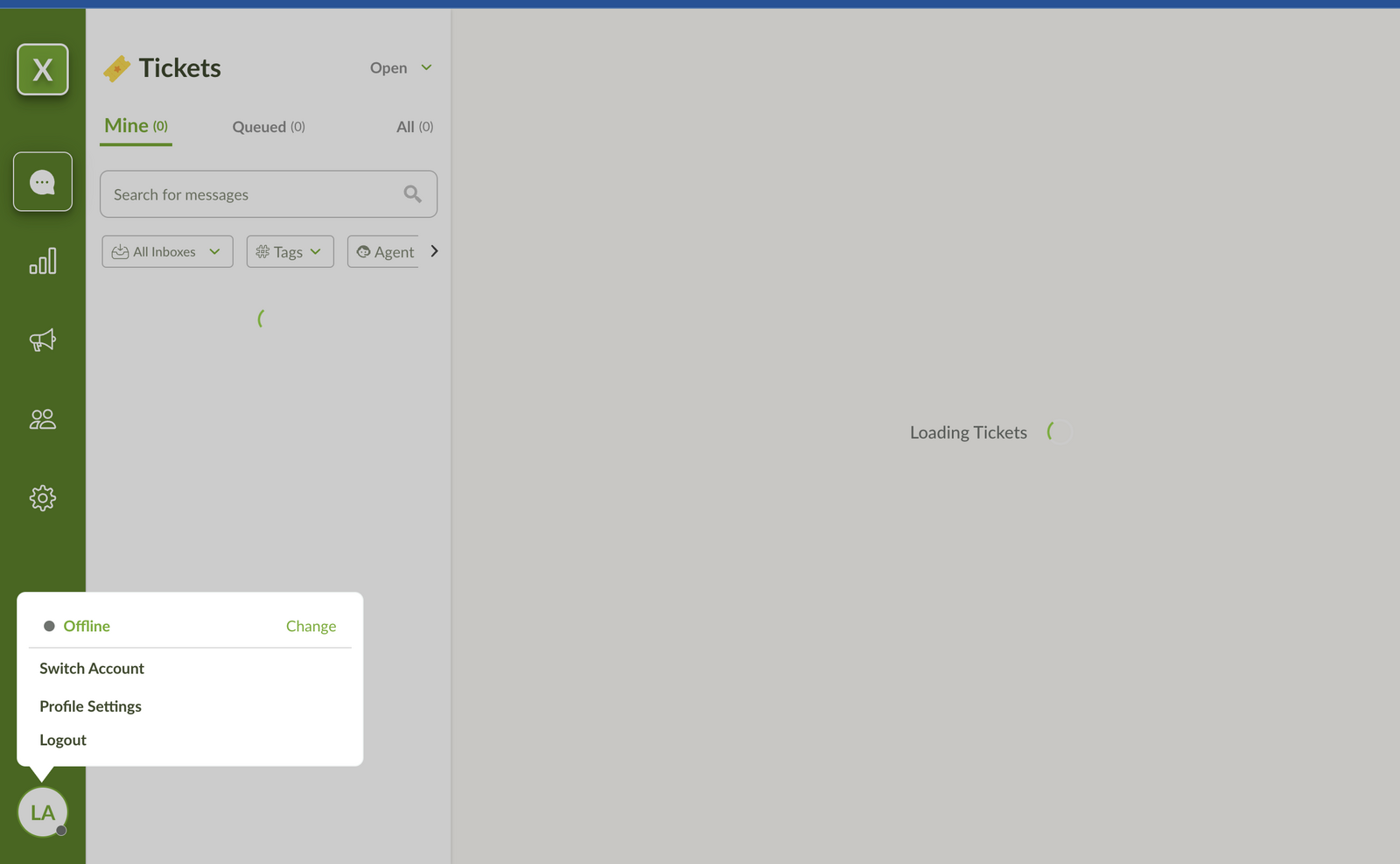 Limechat Profile Button