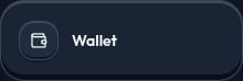 Wallet action available from the Market tab