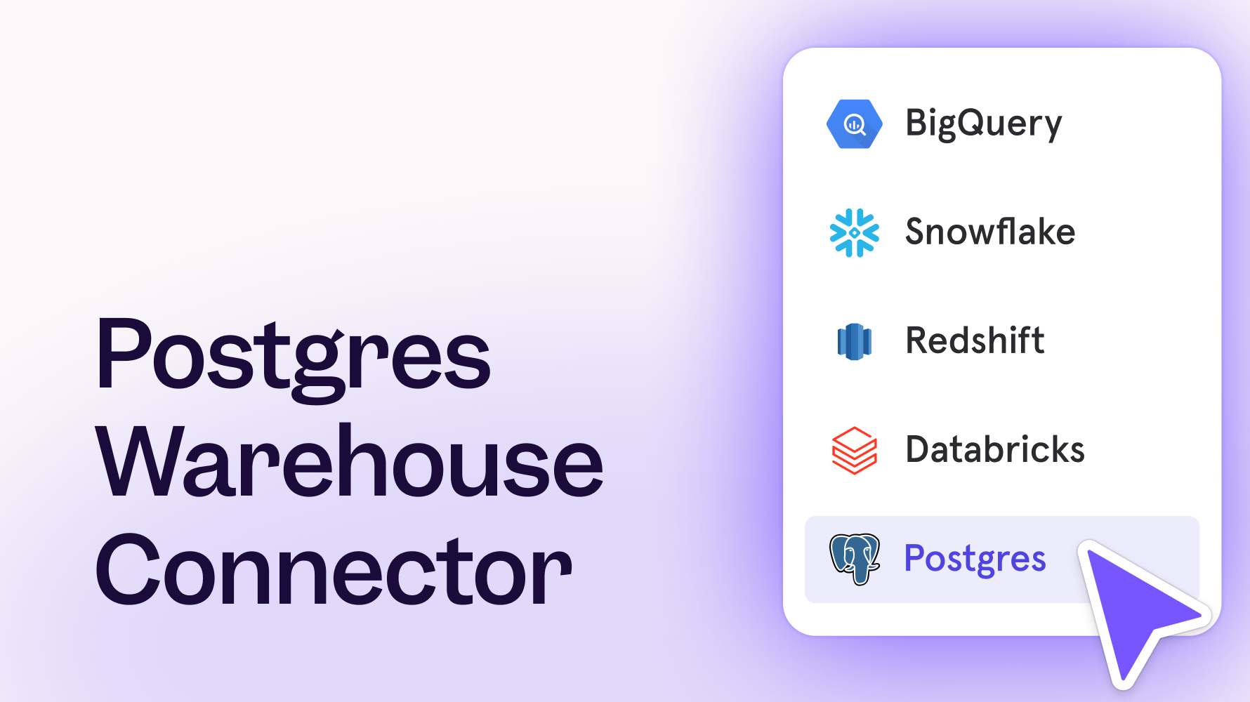 Postgres Connectors now in Public Beta