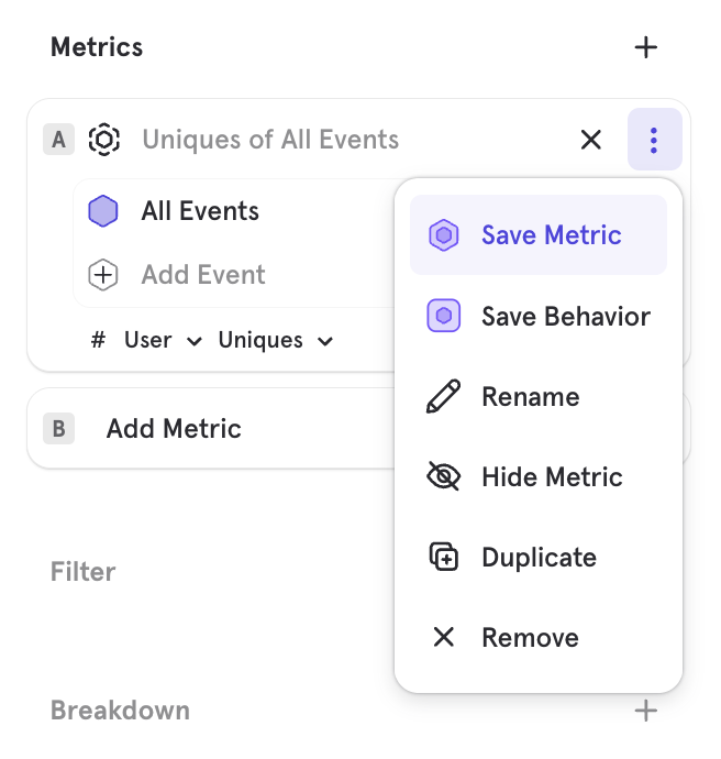 Event Options