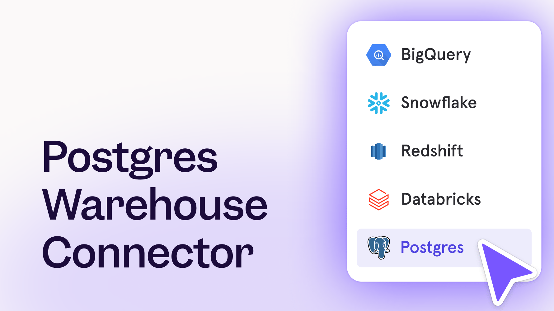 Postgres Connectors now in Public Beta
