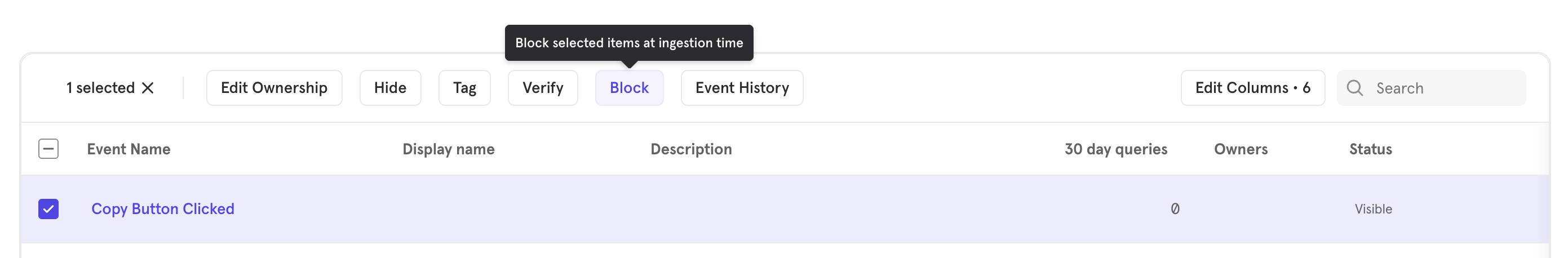 Lexicon Block Events