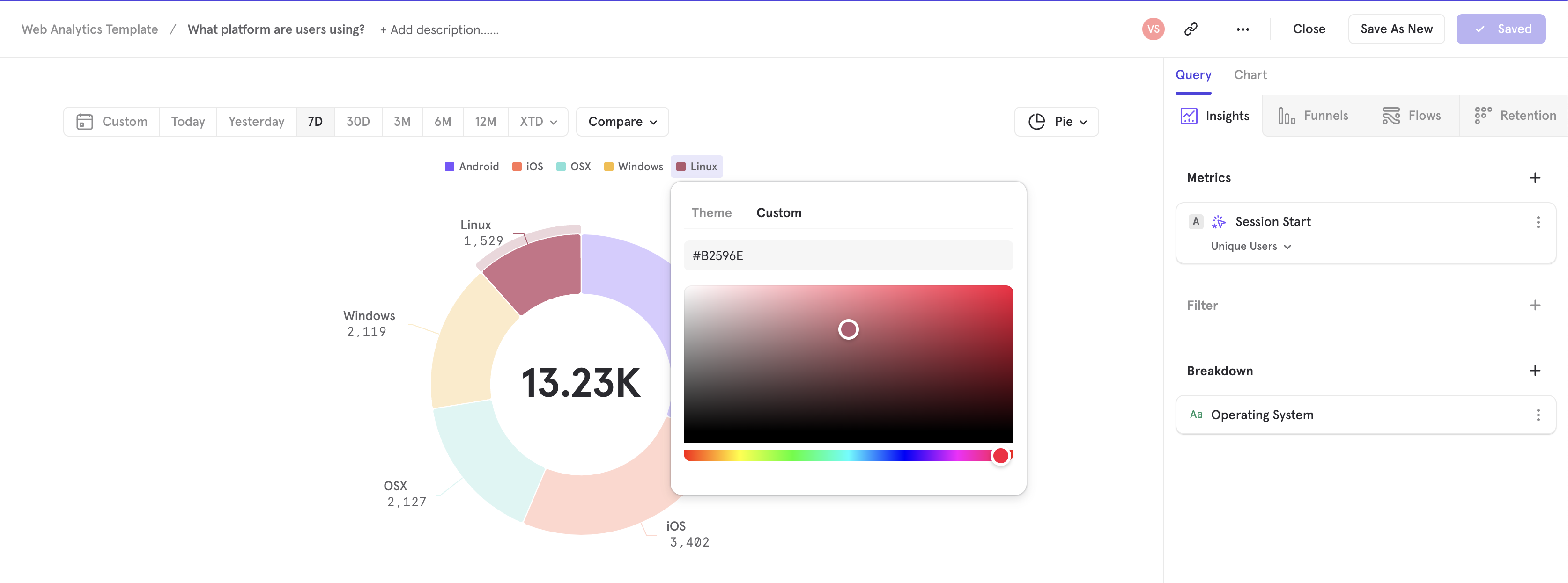Segment Color