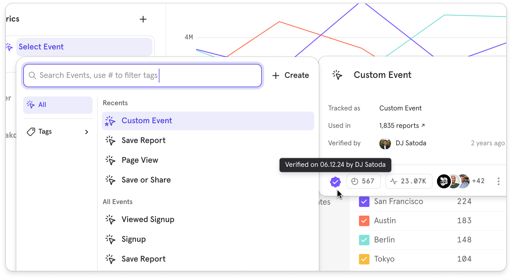 Add verification tags to your data