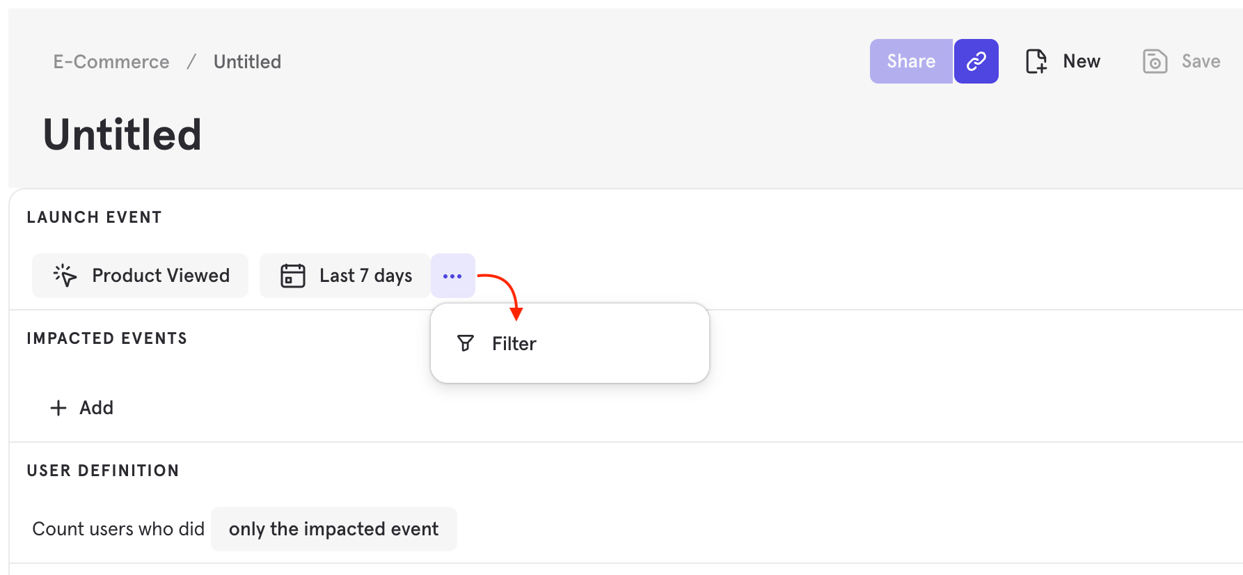 Impact Add Filters