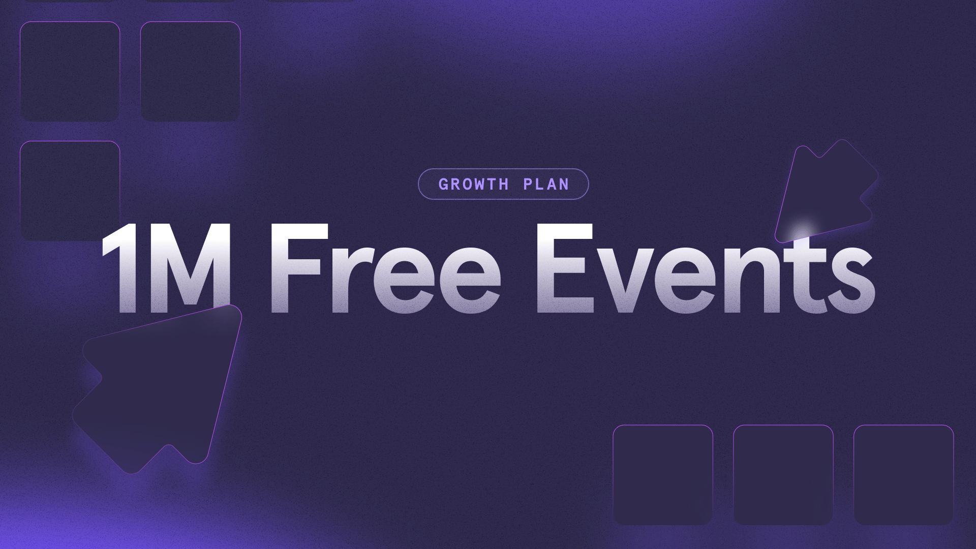 No more feature limits. Get 1M monthly events free on Mixpanel’s Growth plan.