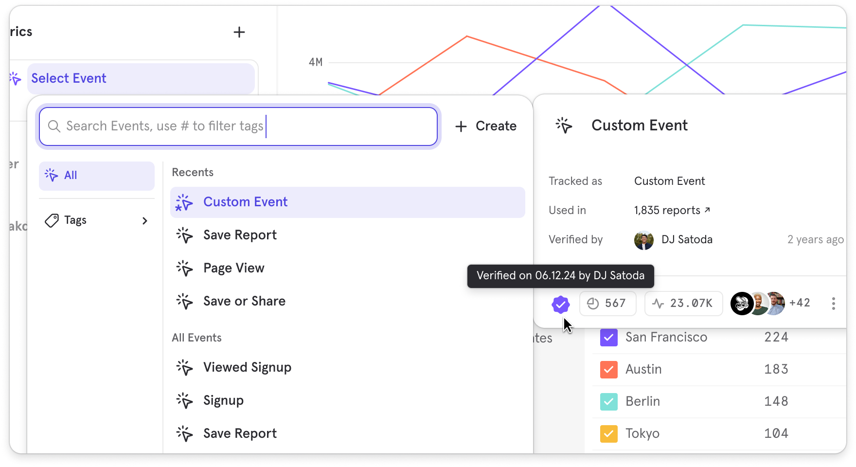 Add verification tags to your data