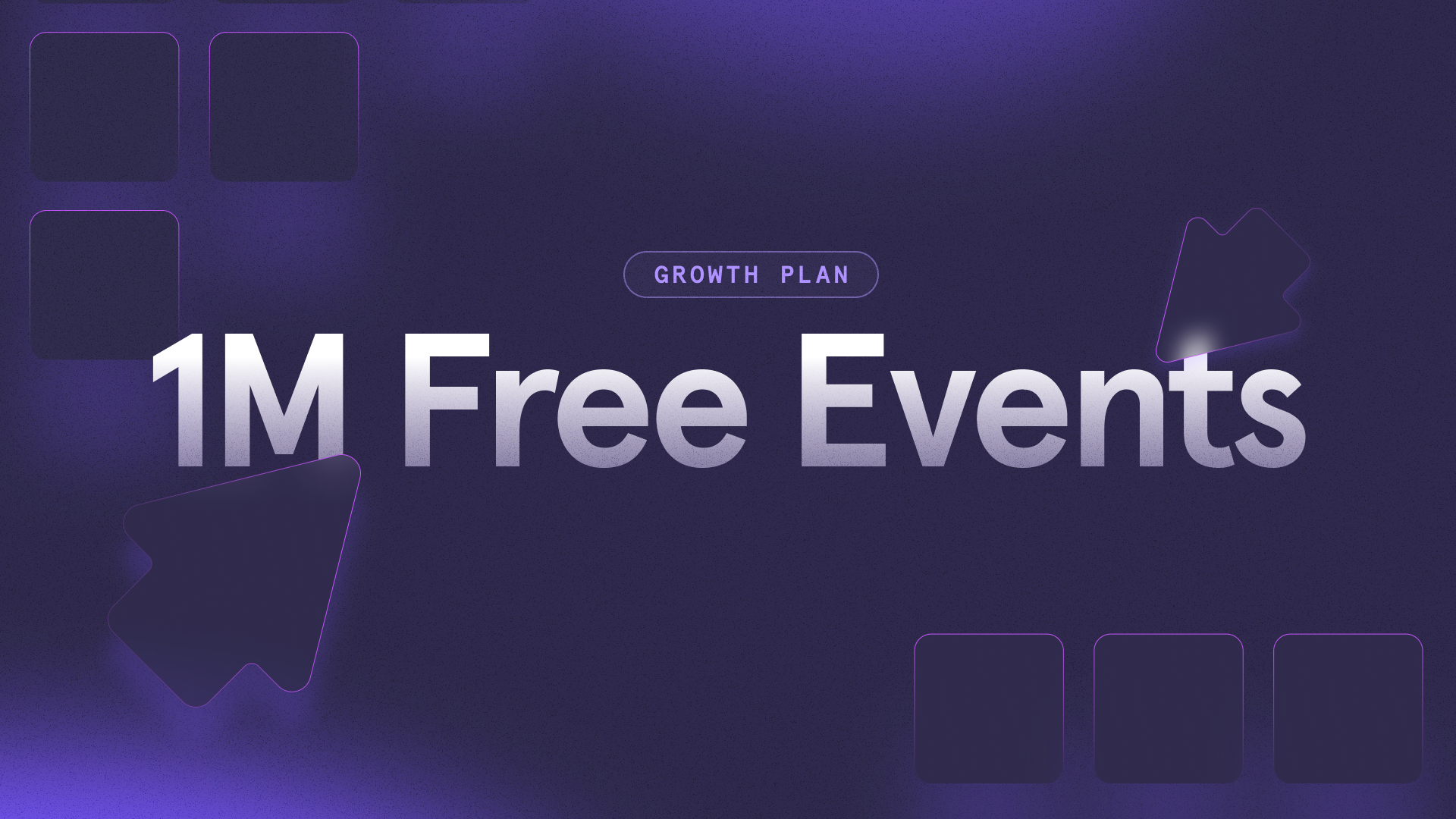 No more feature limits. Get 1M monthly events free on Mixpanel’s Growth plan.