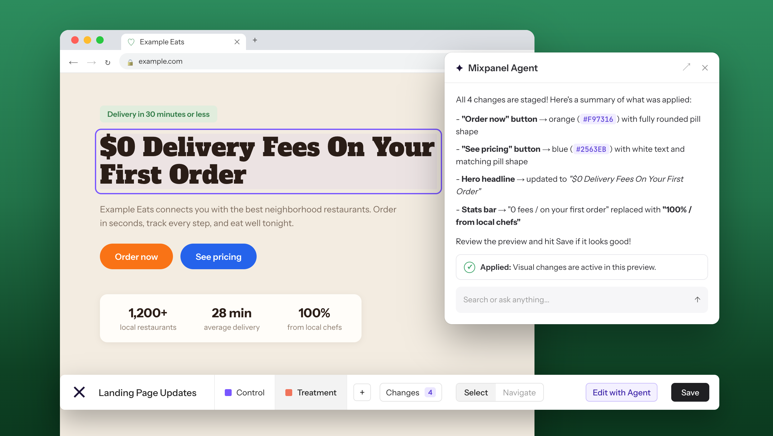 Web Experiment Ai Summary
