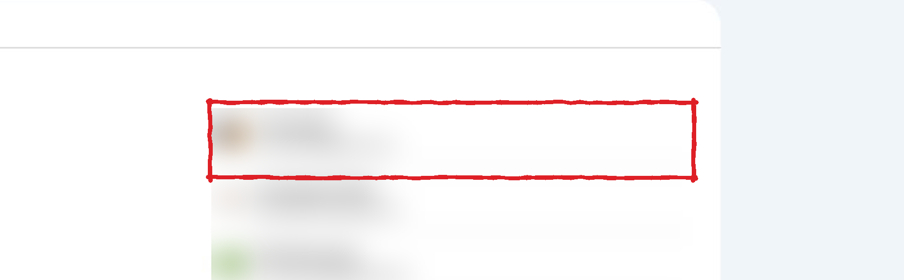 Google account picker (Zoomed in)