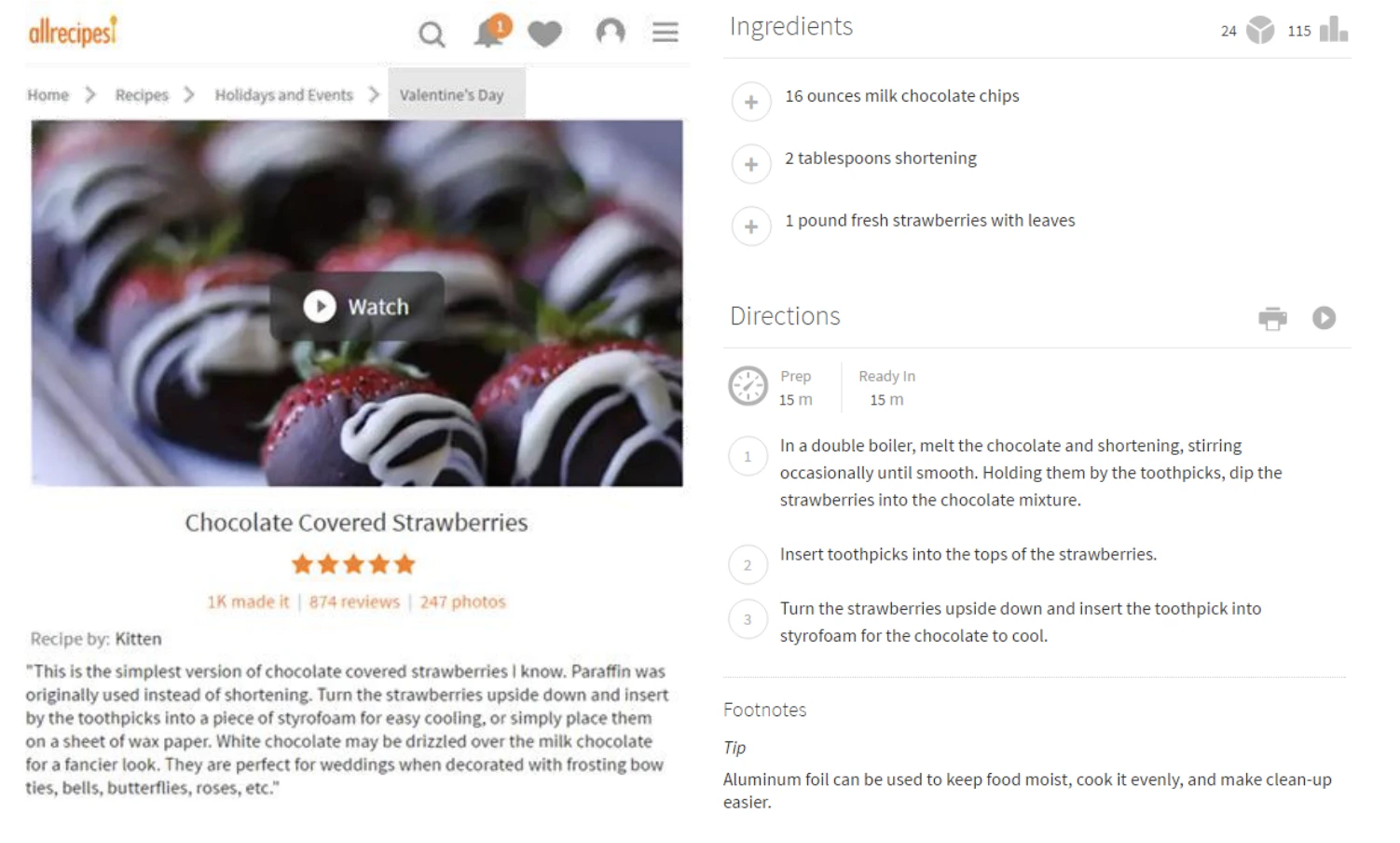 Recipes