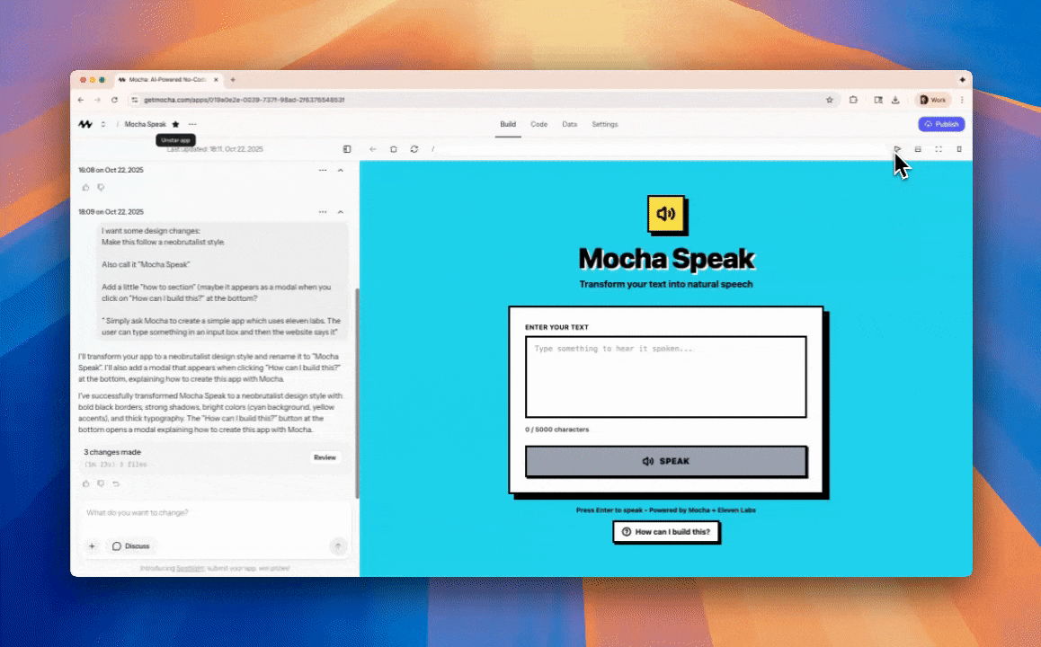 Enabling Direct Edit Mode