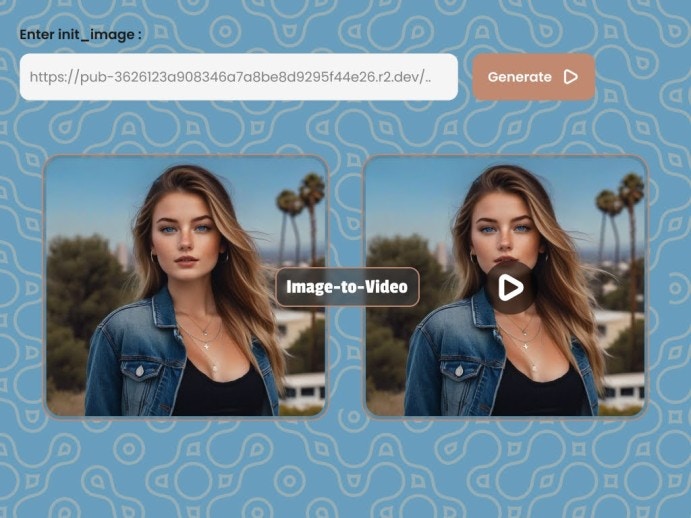 Image to Video Example